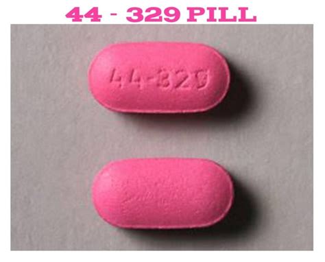 pink oval Pill with imprint 44 329 tablet, film coated for treatment of Anxiety Disorders, Infant, Newborn, Infant, Premature, Sleep Initiation and Maintenance Disorders, ... Pill Sync. Search; Upload Pill; PDF; Med Guide; Drug Info; NDC . 55301-329-12; 55301-329-17; 55301-329; Inactive Ingredients .